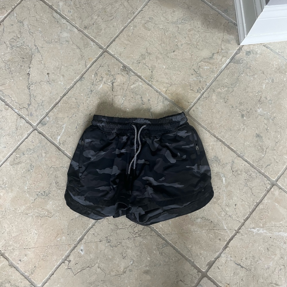 Athlete girl camo shorts size 12